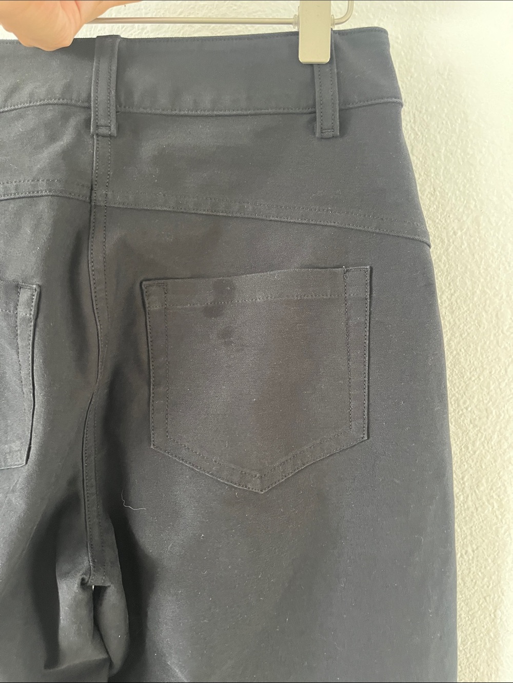 Lululemon City Sleek Mid-Rise Barrel-Leg PantLight Utilitech Black Size 24 - Picture 5 of 7
